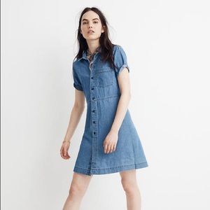 Madewell Chambray Button-down Dress